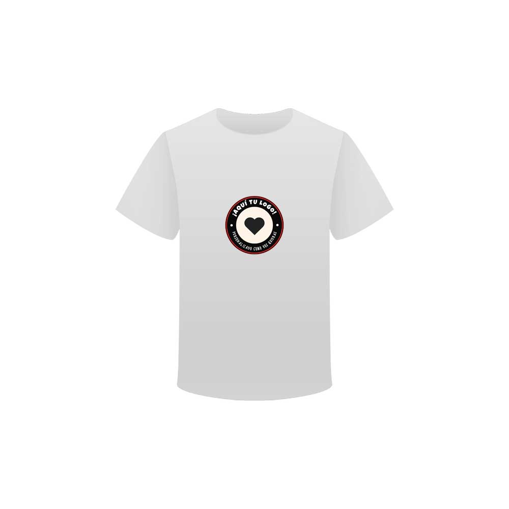 Remera blanca personalizada con estampado